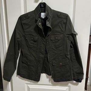 KENSIE Military Style jacket. Women’s Medium. Olive green. GUC